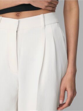 Wilfred Effortless Cropped Wide-Leg Trousers